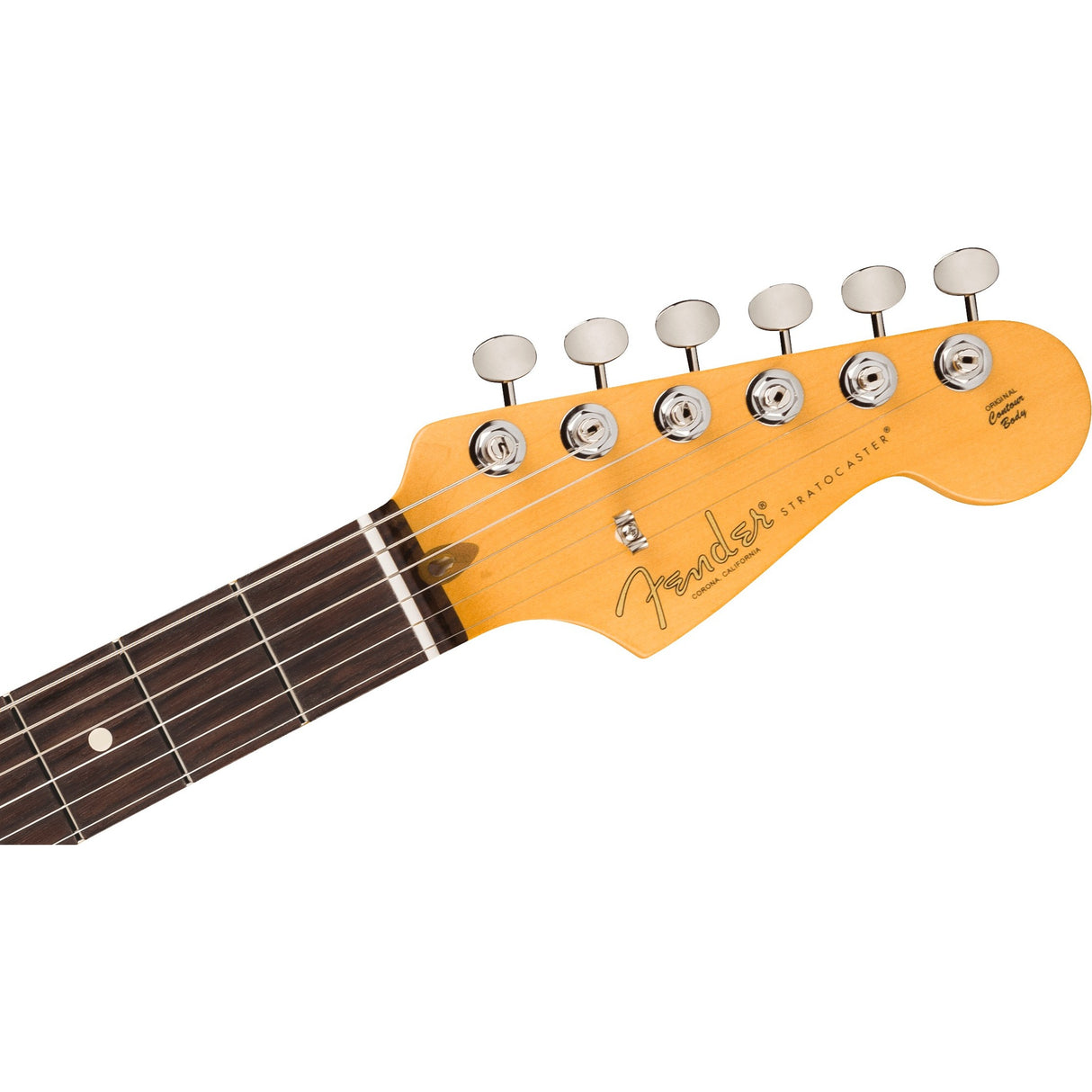 Fender American Professional Classic Stratocaster Electric Guitar, Rosewood Fingerboard - Faded Sherwood Green Metallic