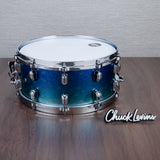 Tama 6.5 x 14-Inch Starclassic Walnut/Birch Snare Drum - Molten Blue Ice Fade