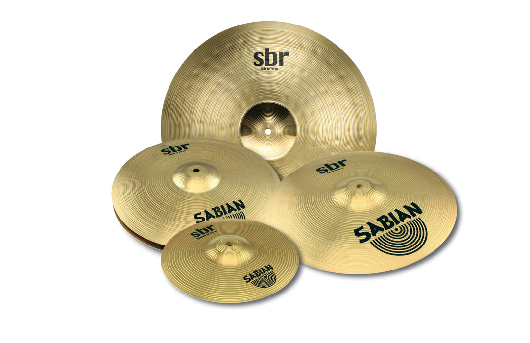 Sabian SBR5003G SBr Performance Cymbal Set W/ Bonus 10" Splash