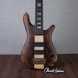 Spector USA Custom NS-5 5-String Electric Bass Guitar - Walnut Natural - #2225