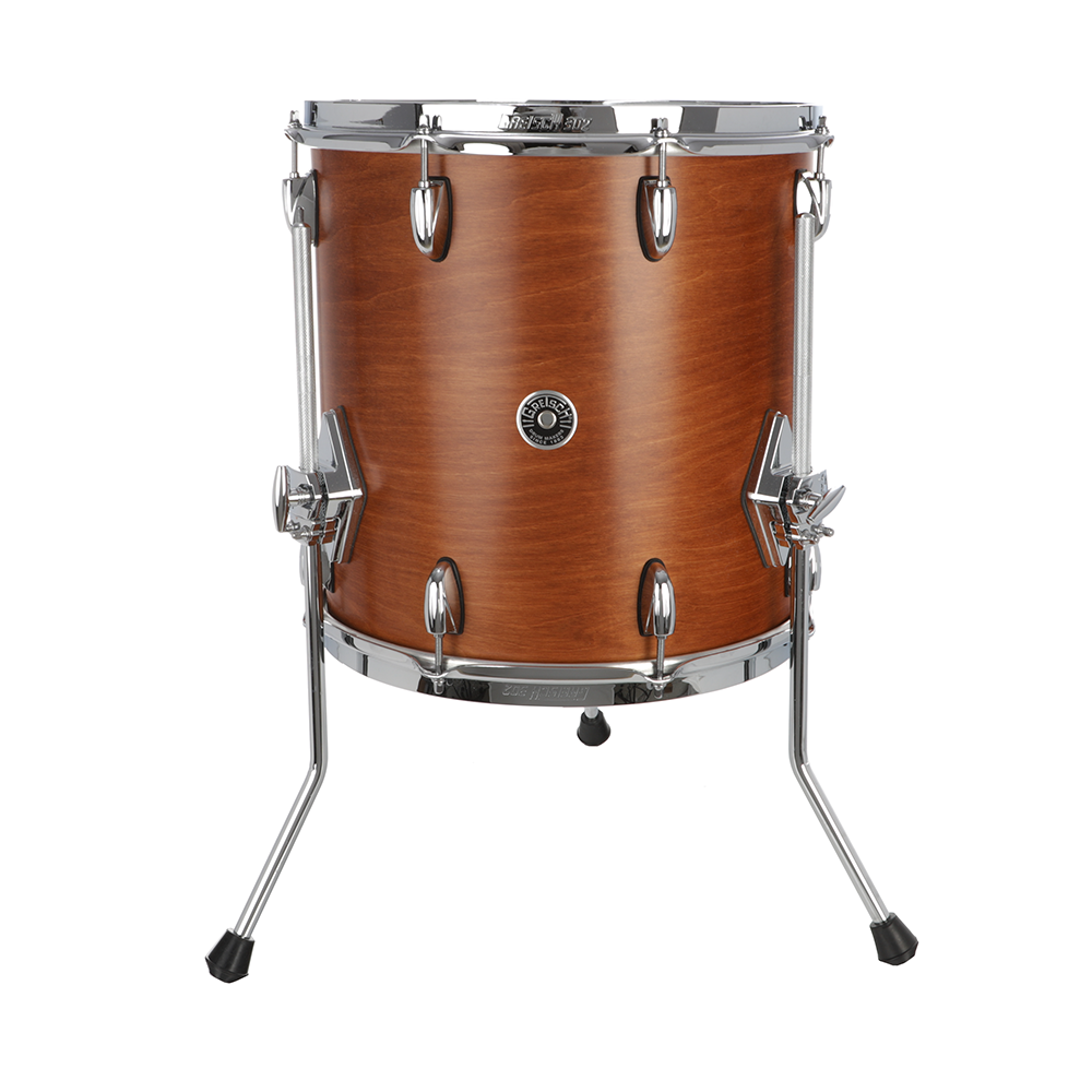 Gretsch Brooklyn 14x14-Inch Floor Tom in Satin Mahogany