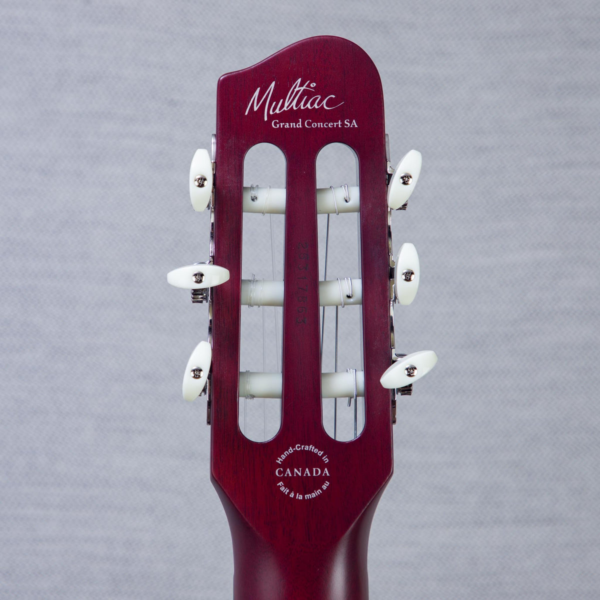 Godin MultiAc Grand Concert SA Nylon String Acoustic-Electric Guitar - Trans Black - CHUCKSCLUSIVE - #26317863