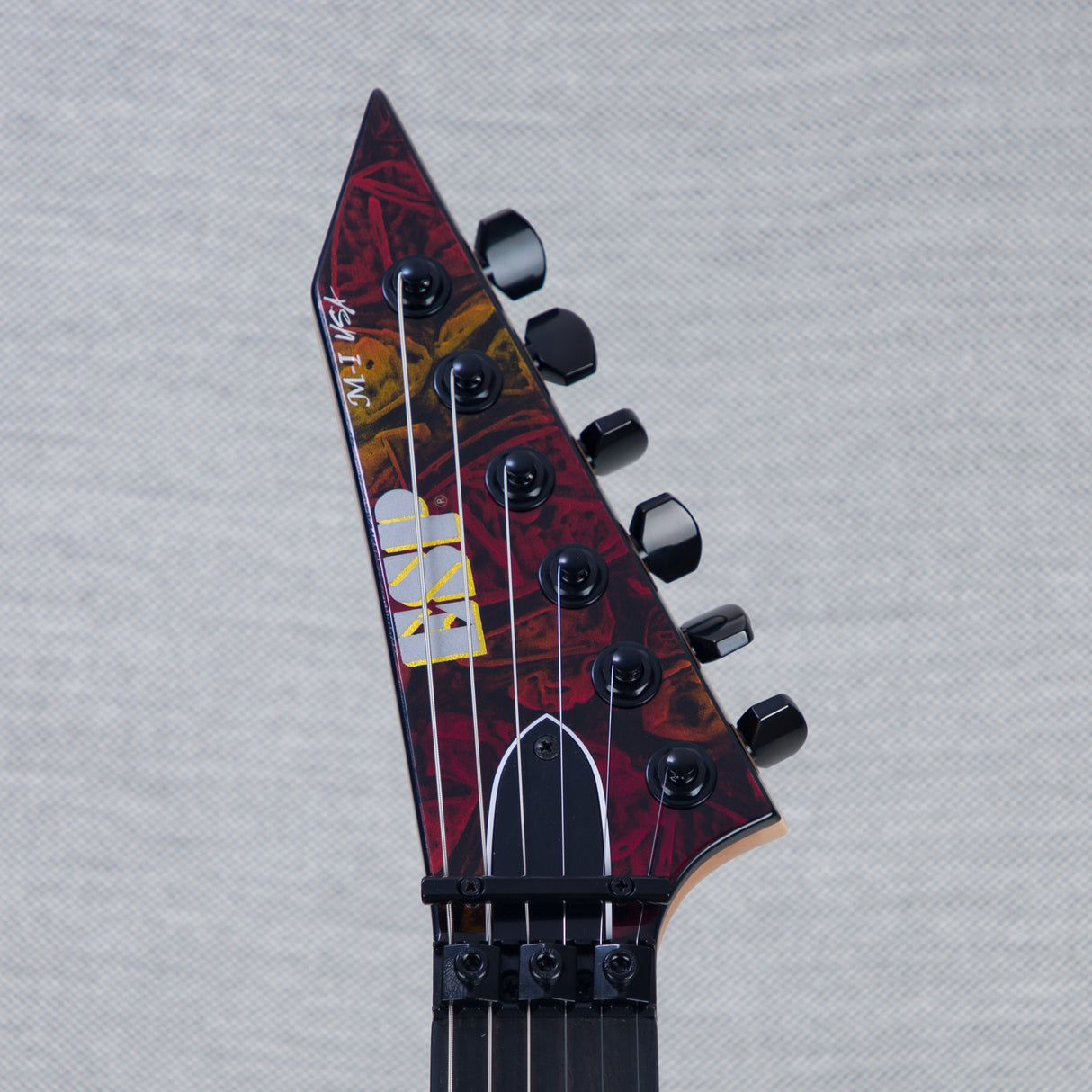 ESP USA M-1 DX FR Electirc Guitar - Hellfire - #US24728