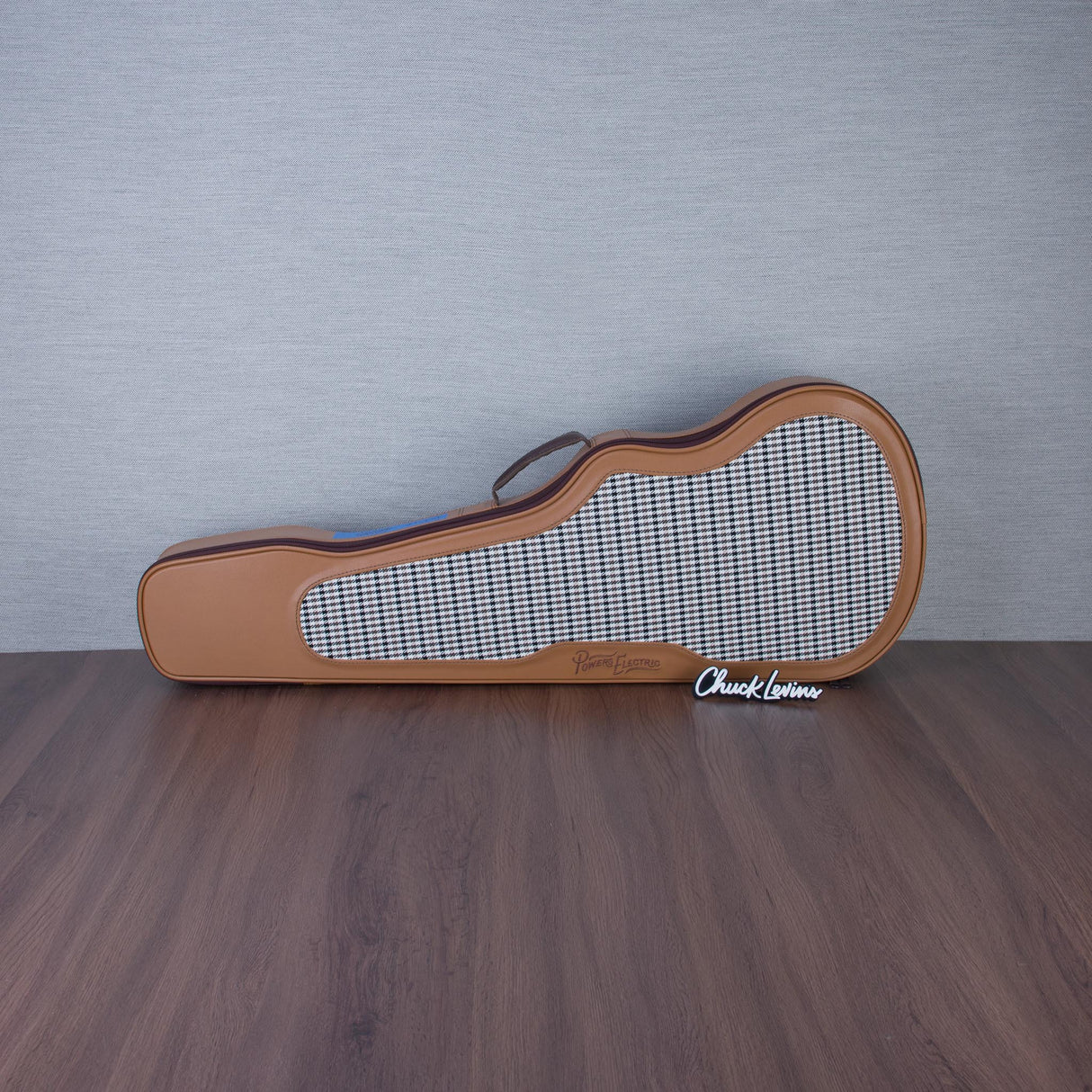 Powers Electric A-Type Electric Guitar - Wild Honey Burst - #B142