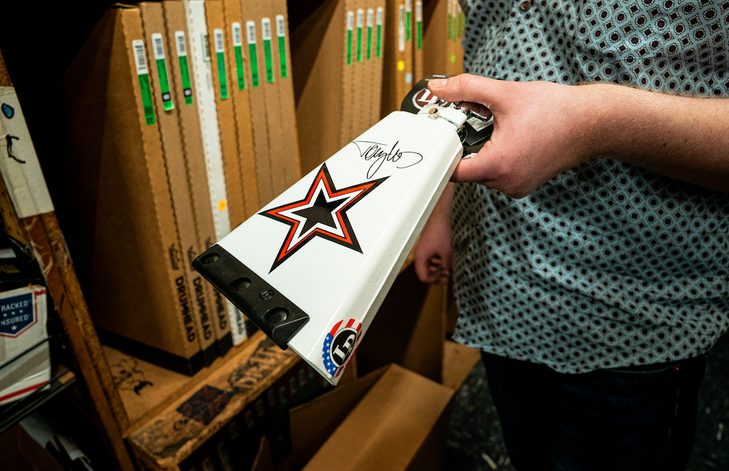 Latin Percussion LP009TL Limited Tommy Lee Rock Star Ridge Rider Cowbell