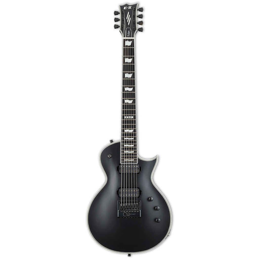 ESP E-II Eclipse-7 Evertune 7-String Electric Guitar - Black Satin — Chuck  Levin's Washington Music Center