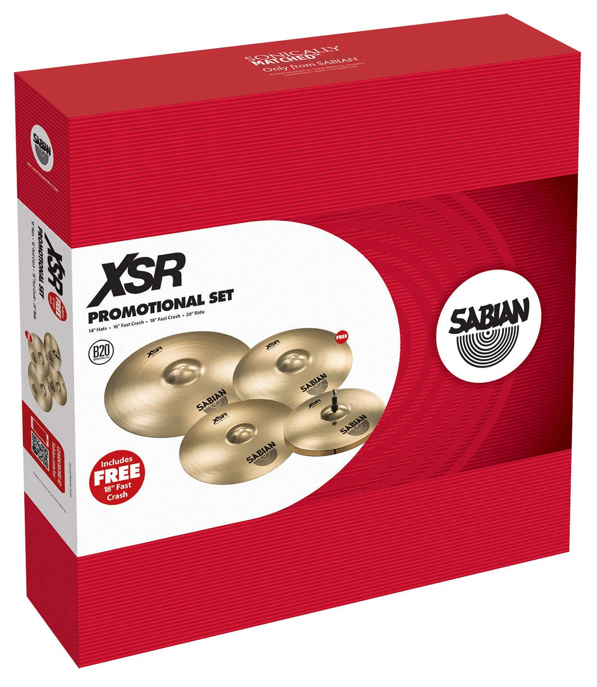 Sabian XSR Performance Cymbal Set