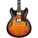 Ibanez 2022 AS113 Artstar Semi-Hollow Guitar - Brown Sunburst