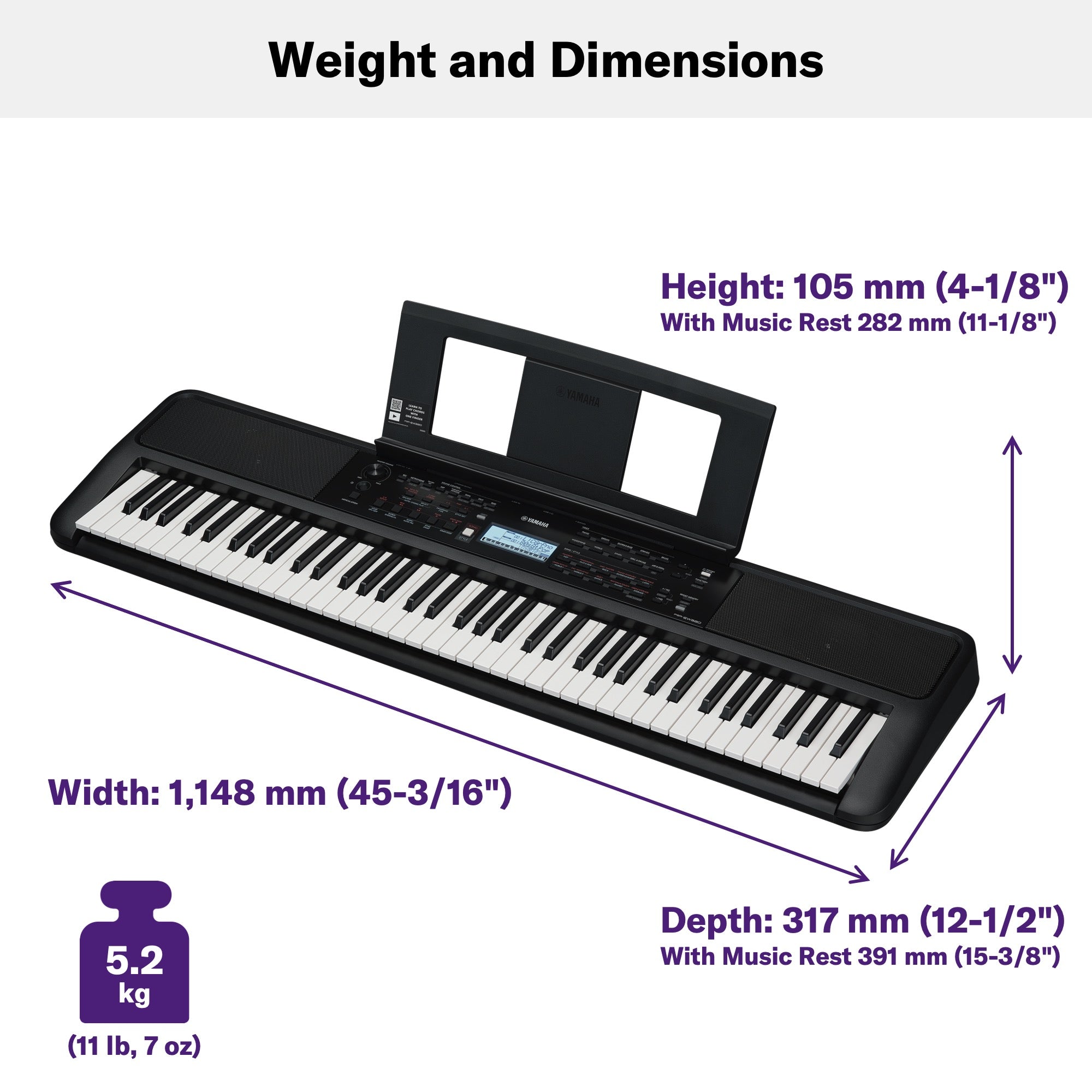 Yamaha PSR-E320 76-Key Portable Keyboard – Chuck Levin's