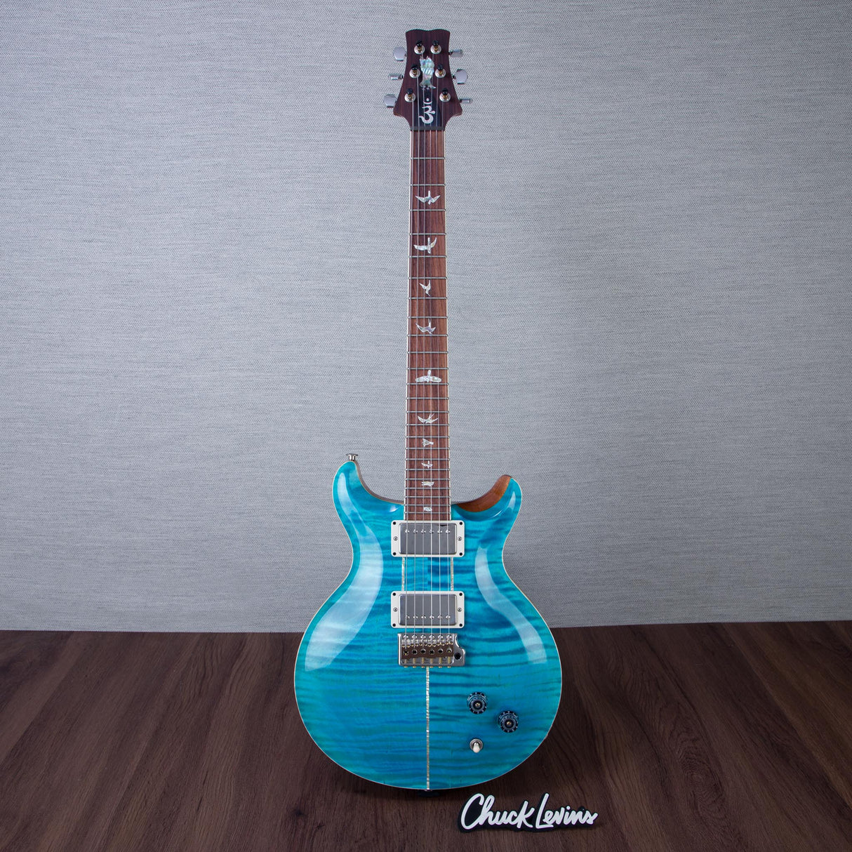 PRS Santana Retro 10-Top Electric Guitar - Carroll Blue - #250411490