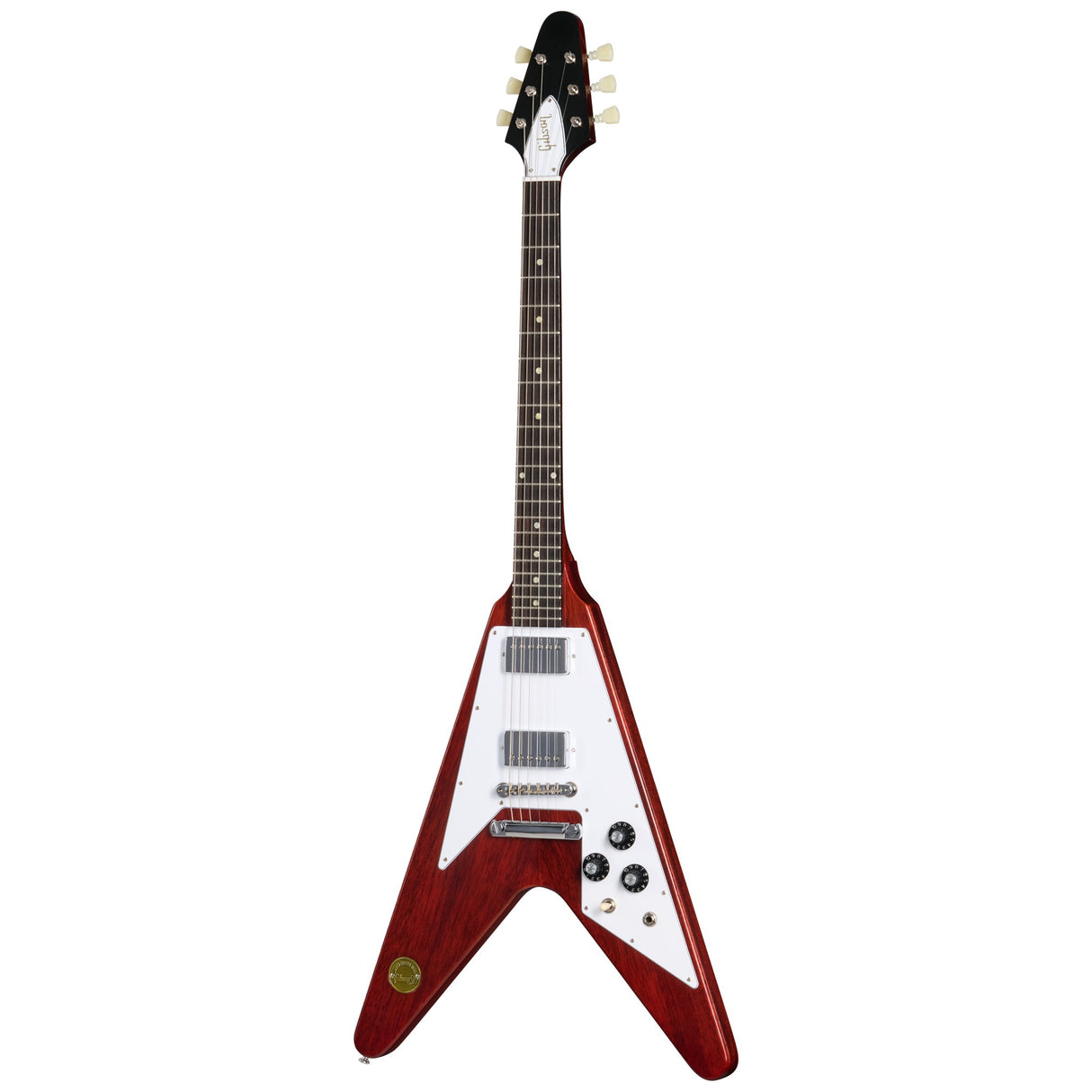 Gibson Custom Shop 1971 Flying V Medallion Reissue Electric Guitar - Medallion Cherry