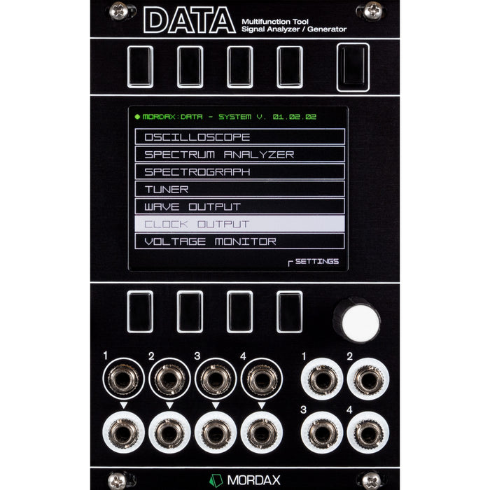 Mordax DATA Multifunction Utility Eurorack Module - Black - Mint, Open Box