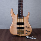 Ken Smith BT-6WTVE White Tiger 4A-Top Electric Bass Guitar - #6WTVE7081TP26