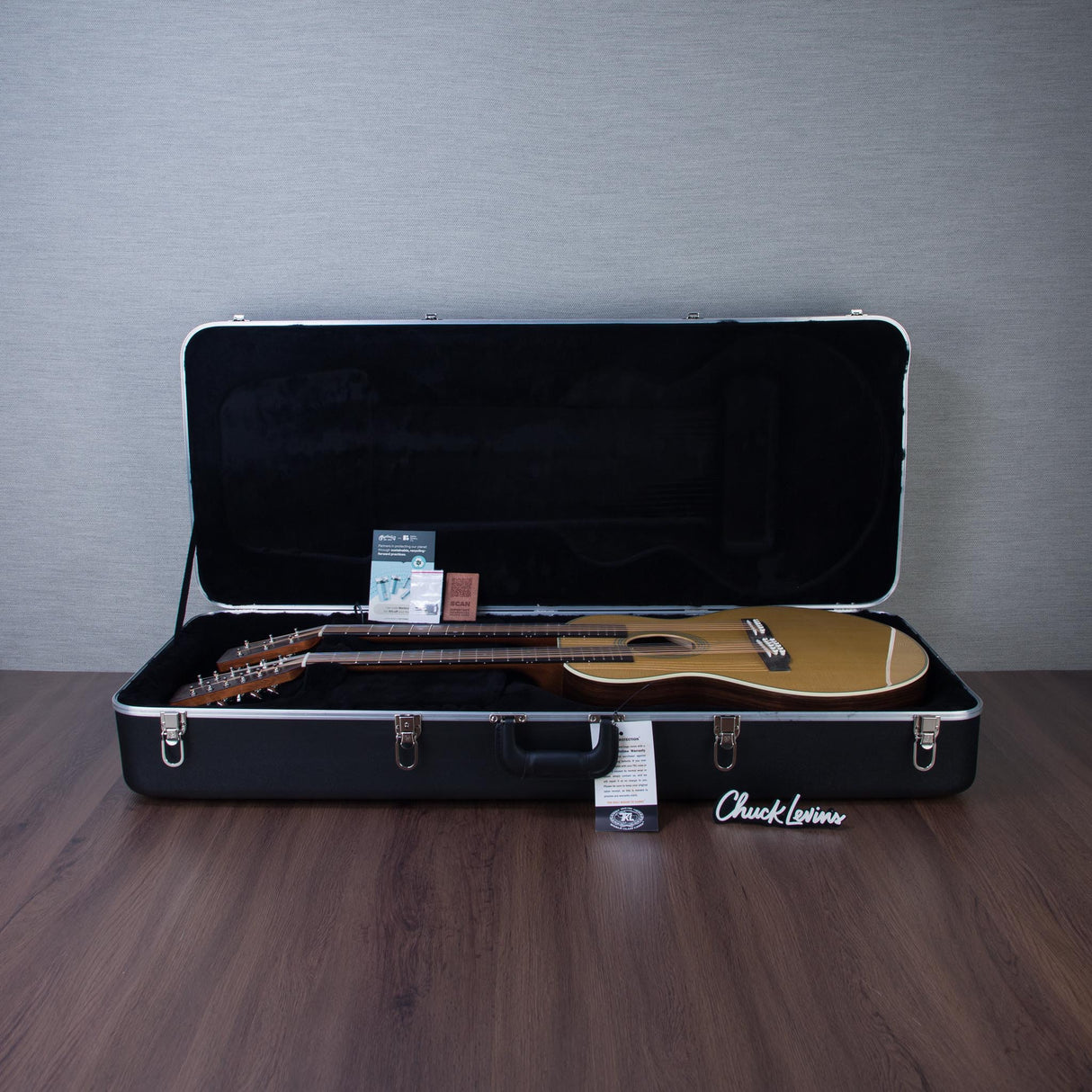 Martin Grand J-28E Double Neck Rosewood/Spruce Acoustic Electric Guitar - #M3015671