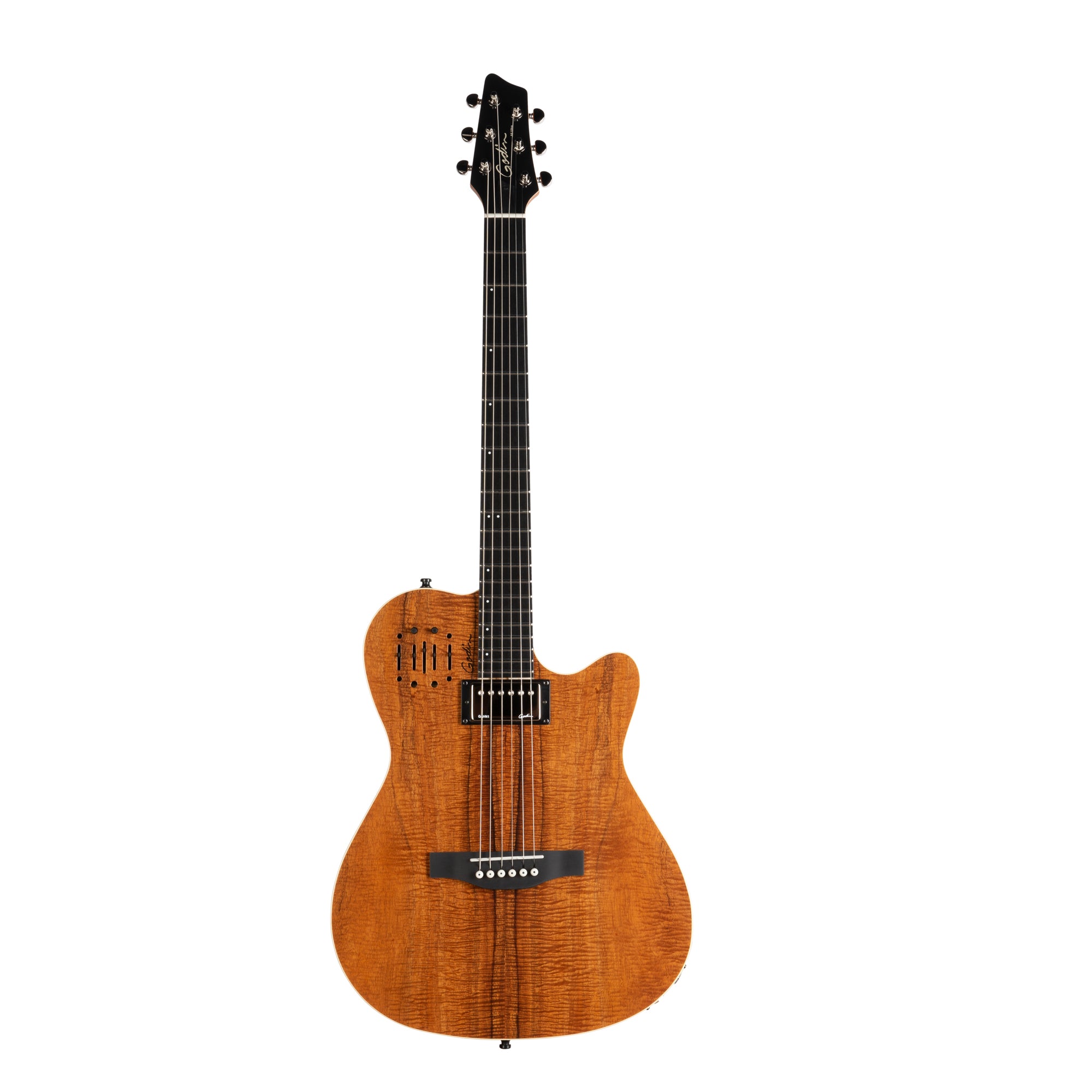Godin A6 Ultra HG Acousitc Electric Guitar - Extreme Koa – Chuck