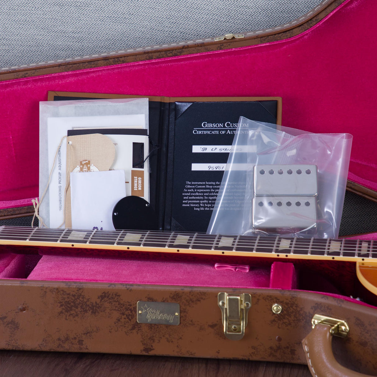 Gibson Custom Shop 1959 Les Paul Standard BOTB Page 40 VOS Electric Guitar - #95401