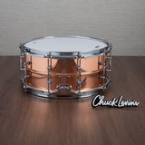 Ludwig Copper Phonic 6.5x14-Inch Snare - Smooth Shell, Tube Lugs
