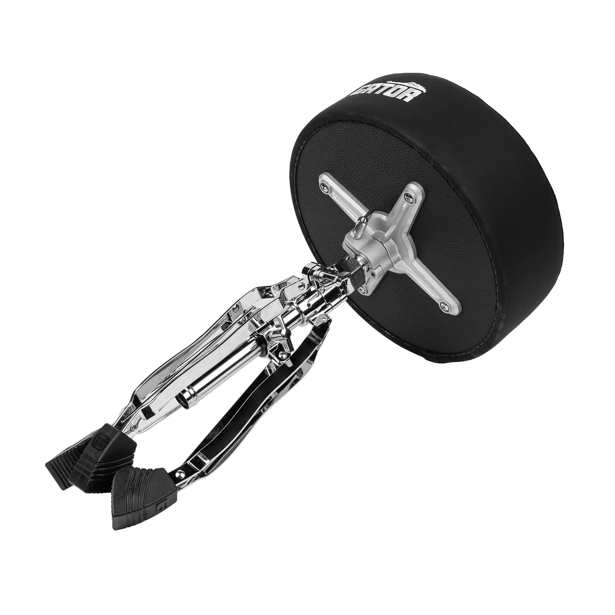 Gator GP-DTH-SRD-BK Round Seat Drum Throne - Black
