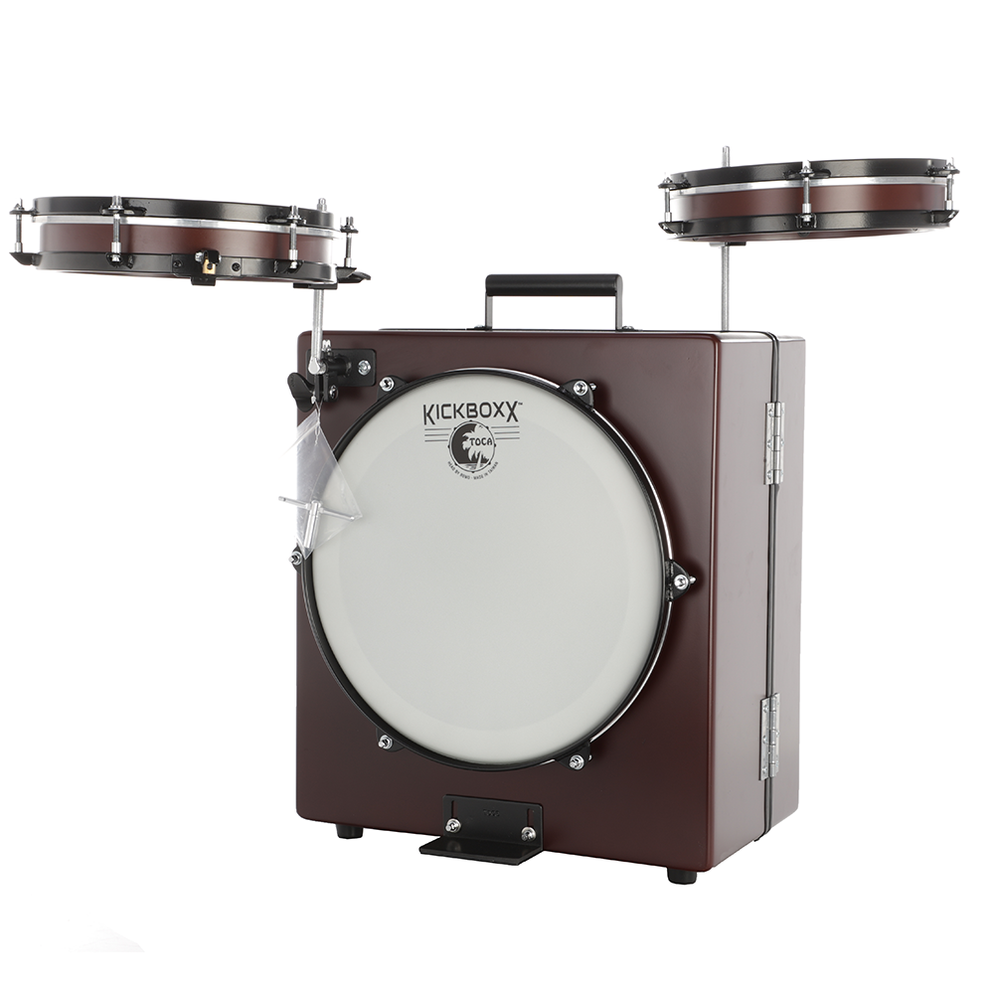 Toca Percussion Kickboxx Suitcase Drum Set — Chuck Levin's Washington