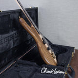 Spector Euro 4 LT Solid Korina Wings Electric Bass Guitar - Natural Satin - CHUCKSCLUSIVE - #NB23503