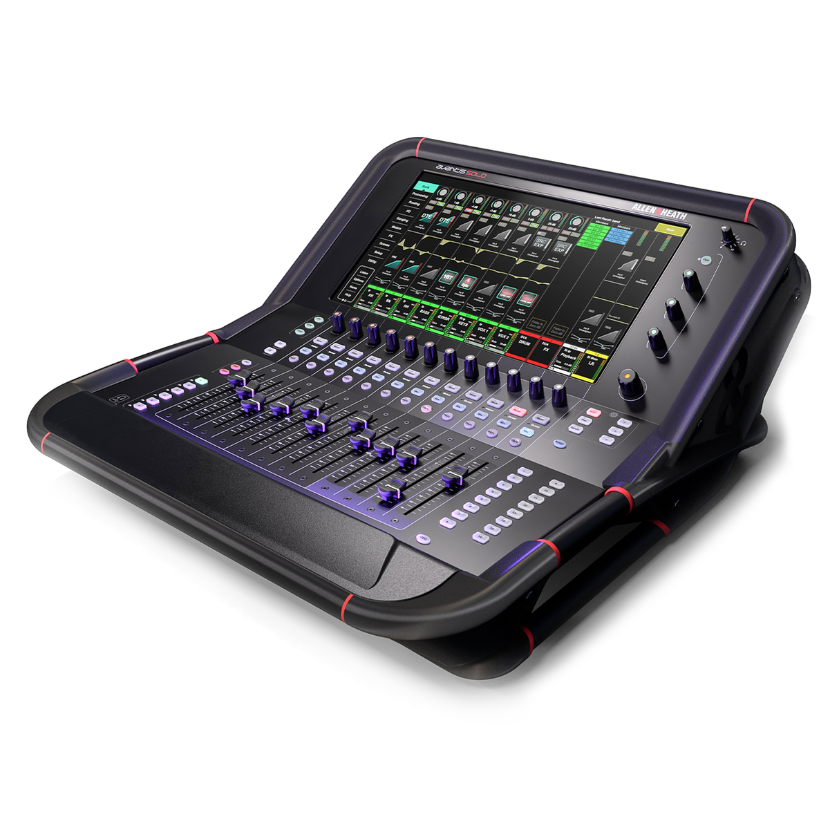 Allen & Heath Avantis Solo 64 Channel 12 Fader Digital Mixing Console with 15.6-Inch HD Capacitive Touchscreen - Mint, Open Box