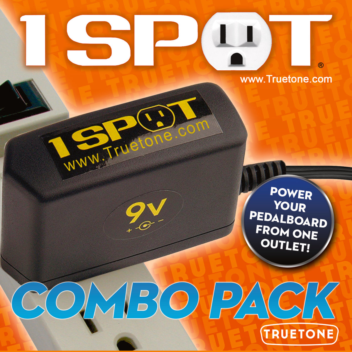 True One Truetone 1 SPOT Power Supply Combo Pack – Chuck Levin's Washington ...