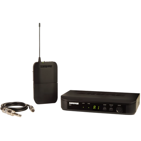 Shure BLX14 Wireless Bodypack Guitar System, H10 Band - Open Box, Mint