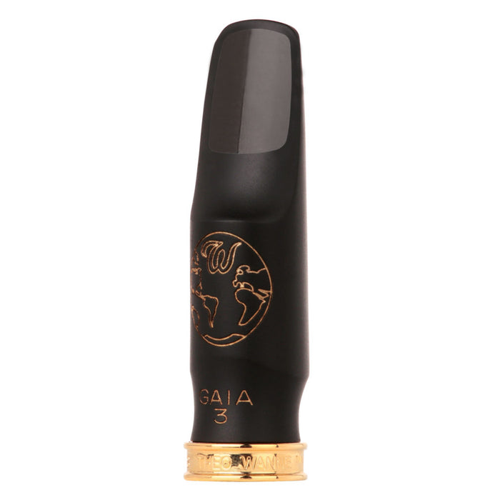 Theo Wanne GAIA 3 Alto Saxophone Mouthpiece - Hard Rubber, Size 6