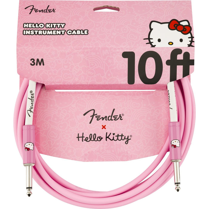 Fender x Hello Kitty 10-Inch Instrument Cable - Pink