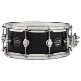 Drum Workshop 14" x 5.5" Performance Series Maple Snare Drum - Ebony Stain