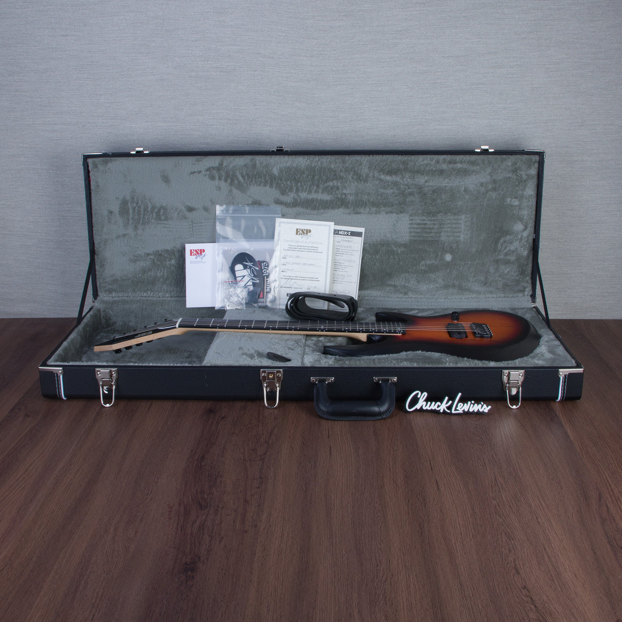 ESP USA HDX-1 Electric Guitar - 3-Tone Sunburst - #US24057 - Mint, Open Box