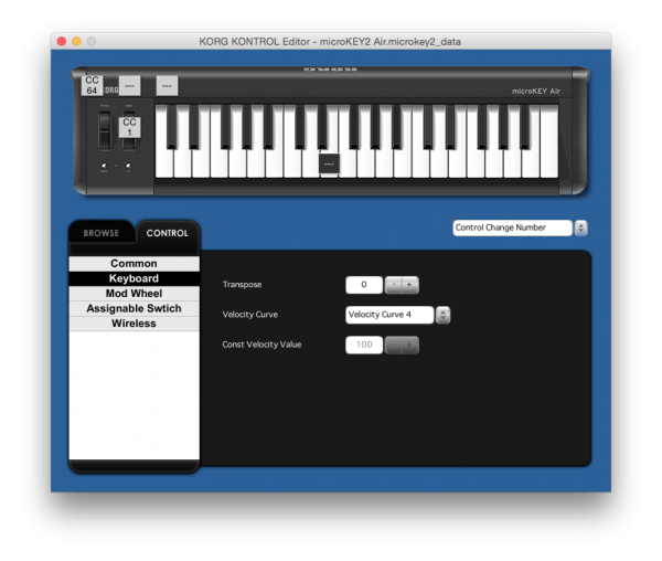 Korg microKEY Air-37 Bluetooth MIDI Keyboard - 37 Key – Chuck Korg microKEY Air-37 Bluetooth MIDI Keyboard - 37 Key – Chuck