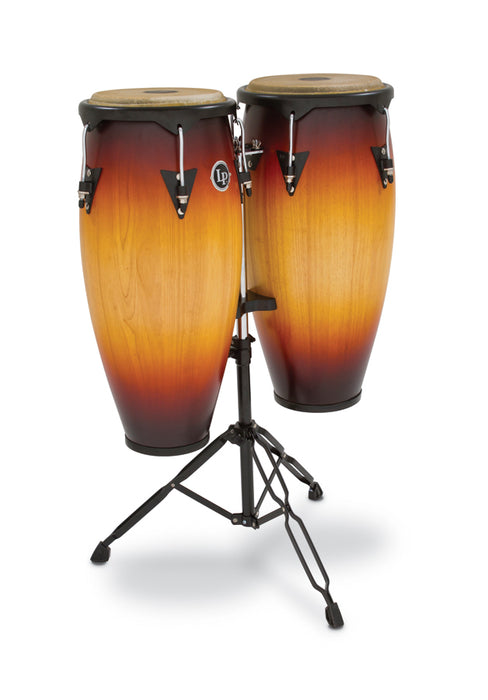 LP LP646NY-VSB City Wood Congas 10" And 11" Set, Vintage Starburst