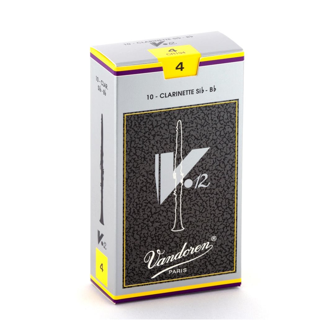 Vandoren V12 Bb 10-Pack Clarinet Reeds - 4