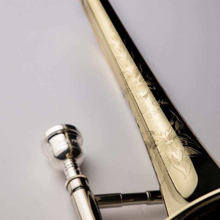 S.E. Shires TBQ35 Alto Trombone - Clear Lacquered