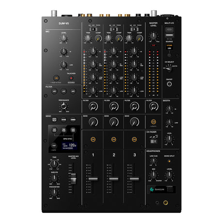 AlphaTheta DJM-V5 Compact 3-Channel DJ Mixer - Preorder