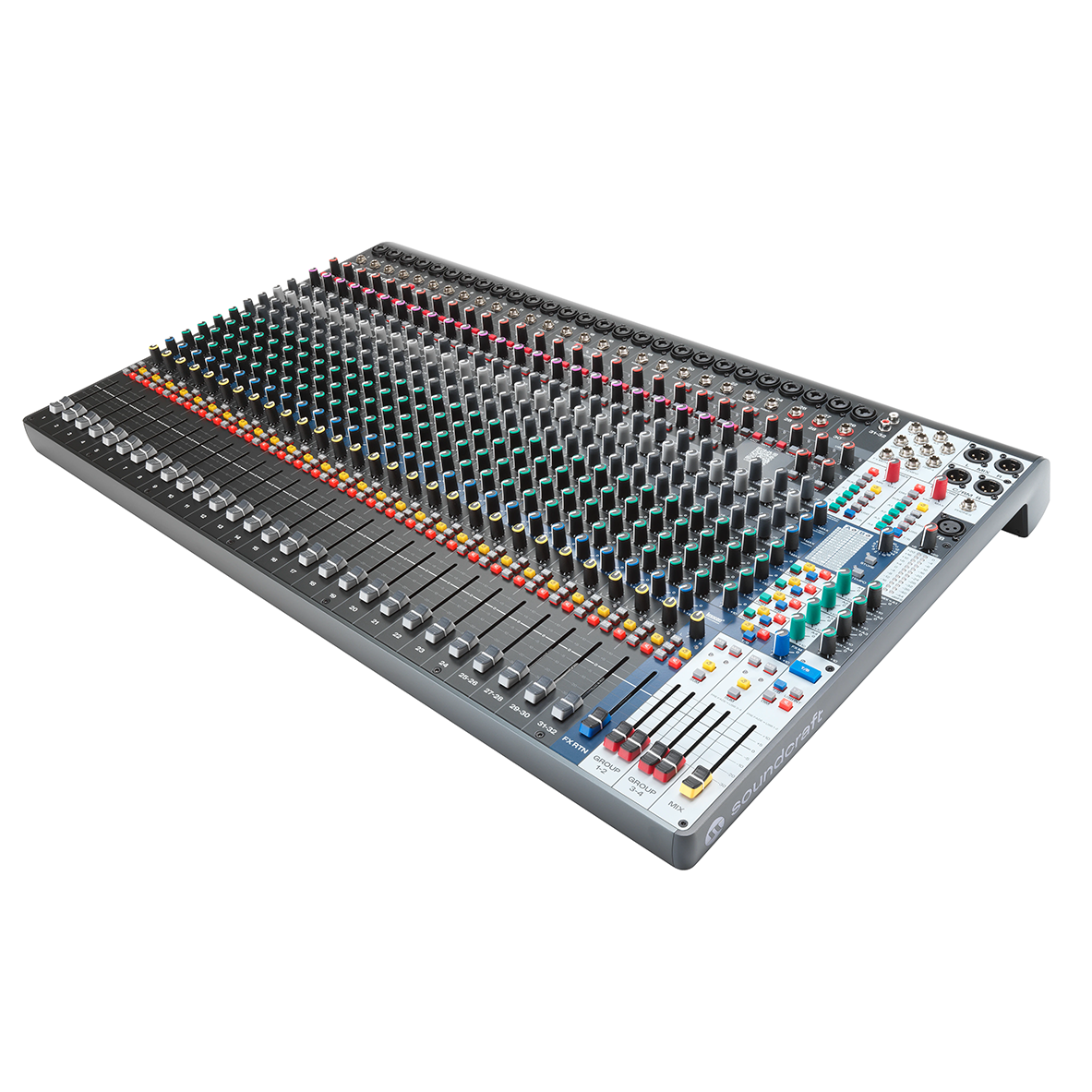 Soundcraft Signature Plus 32 Mixer with Lexicon and 4x4 USB-C Interface