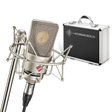 Neumann TLM 103-Set Condenser Microphone With EA 1 Shockmount & Aluminum Case - Nickel - New