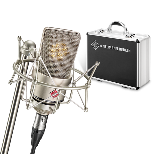 Neumann TLM 103-Set Condenser Microphone With EA 1 Shockmount & Aluminum Case - Nickel - New