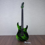 ESP USA M-II HT Electric Guitar - Alien Blood Splater - #US24803