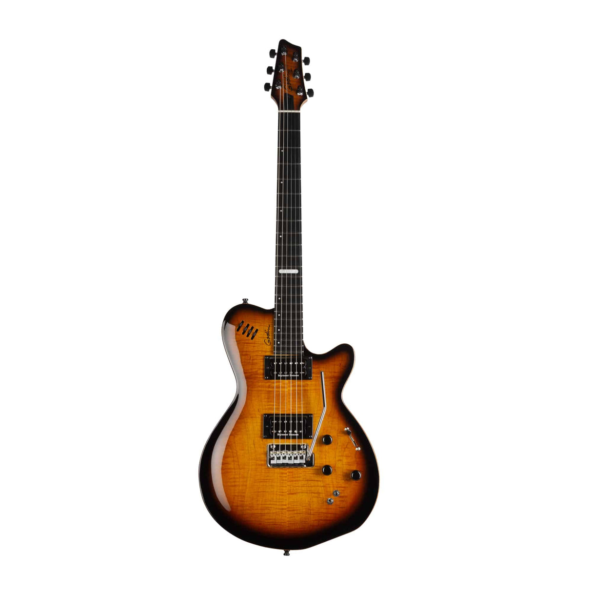 Godin LGXT SynthAccess Electric Guitar - Cognac Burst - Mint, Open Box