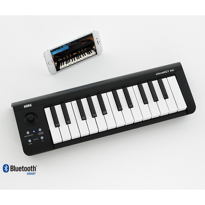 Korg microKEY Air-25 Bluetooth MIDI Keyboard - 25-Key