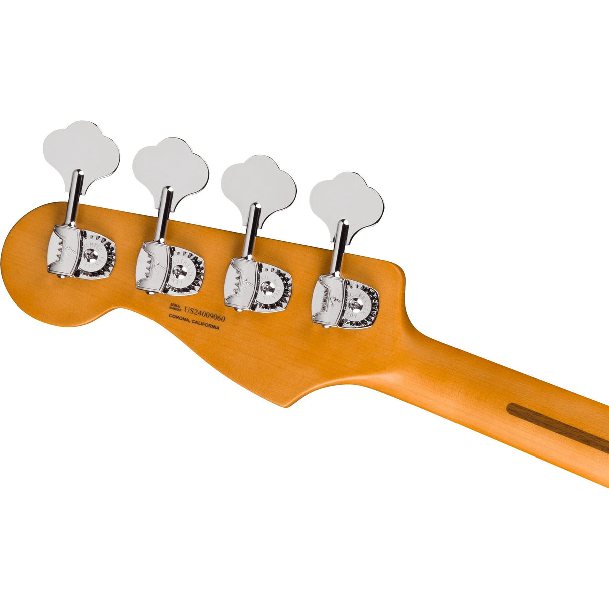 Fender American Ultra II Meteora Electric Bass Guitar, Maple Fingerboard - Solar Flare