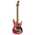 EVH Striped Series Frankie Relic Electric Guitar - Red with Black Stripes - New