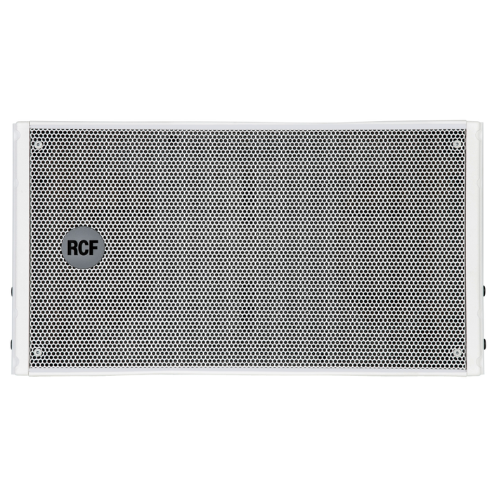 RCF HDL-10AW 1400-Watt Active Line Array Module - White - New