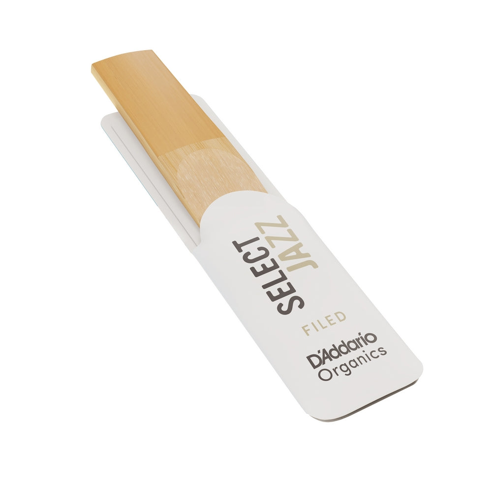 D'Addario ORSF10ASX2S Organic Select 10-Pack Jazz Alto Saxophone Reeds - 2 Soft