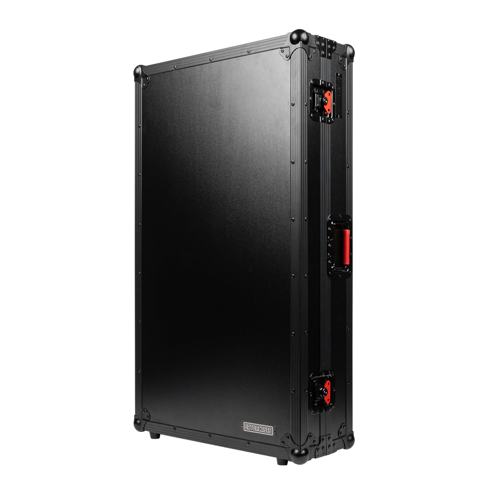 Gator Onyx Upper Deck Flight Case for AlphaTheta XDJ-AZ with Laptop Tray and LEDs - Black