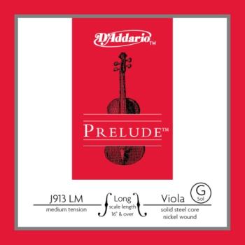 D'Addario Prelude Viola Single G String - Medium tension J913LM