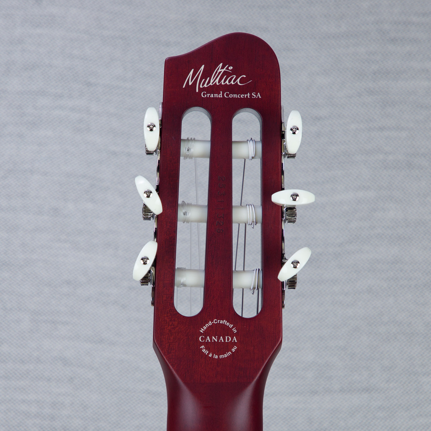 Godin MultiAc Grand Concert SA Nylon String Acoustic-Electric Guitar - Trans Black - CHUCKSCLUSIVE - #25311328