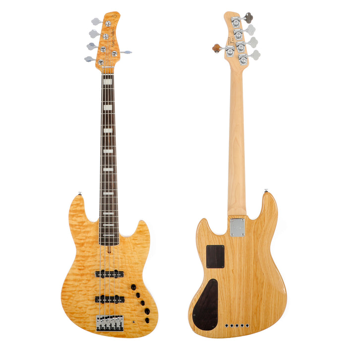Sire Marcus Miller V9 Swamp Ash-5 Bass Guitar - Natural - Display Model - Display Model